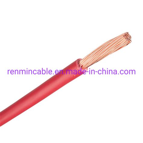 4mm Copper Wire Bvr Housing Electrical Wire China PVC Insulation And