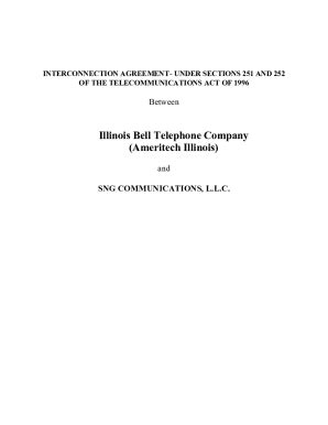 Fillable Online Icc Illinois GovdocketP2003 0565INTERCONNECTION