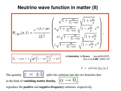 PPT Neutrino Quantum States And Spin Light In Matter PowerPoint