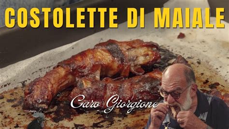 Costolette Di Maiale Laccate E Guancialate La Ricetta Di Giorgione