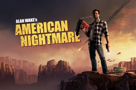 4K 5K American Nightmare Alan Wake Men Word Lettering HD