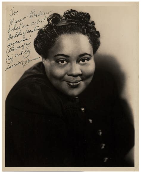 Louise Beavers Signed Photograph Rr Auction