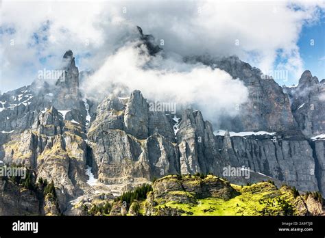 Mountains in Switzerland Stock Photo - Alamy