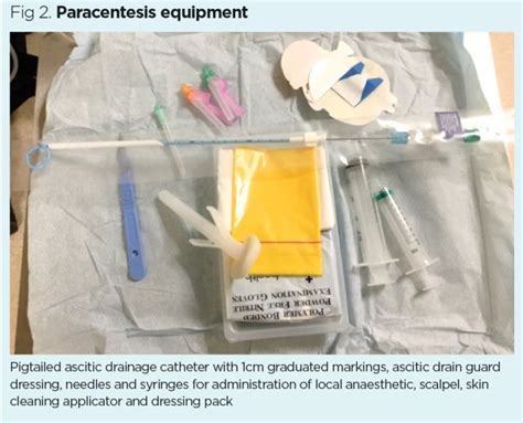 Paracentesis Equipment