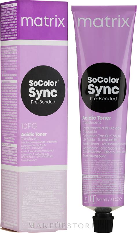 Matrix Socolor Sync Pre Bonded Acidic Toner Translucent