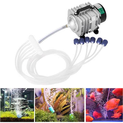 Aquarium Compresseur D air électromagnétique Portable Aquarium Bulle D