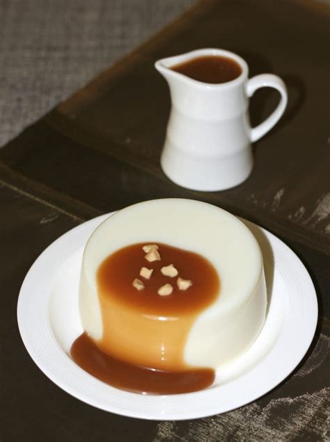 Panna Cotta With Butterscotch Sauce Recipe Snazzy Cuisine