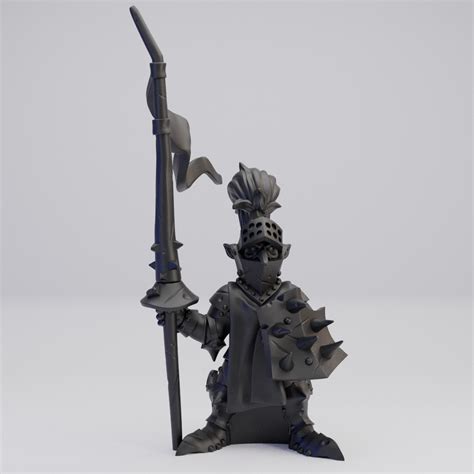 Hot Goblin ゴブリン兵士F ミニチュア 槍と盾 ホットゴブリン