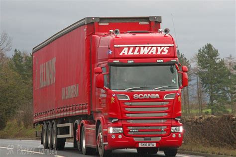 Scania R580 Allways Sk16 Uya Stuart Rose Flickr