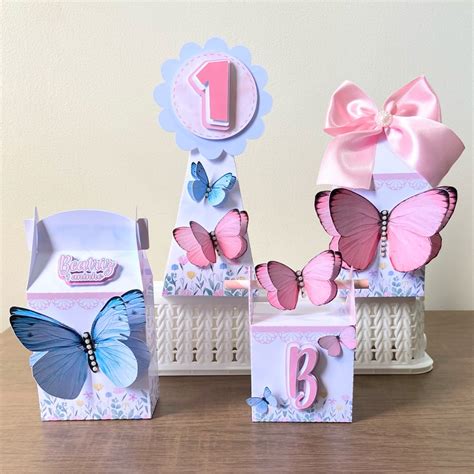 Personalizados Jardim Das Borboletas - Kit Festa Jardim das Borboletas 2 Personalizados - Lembrancinhas ...
