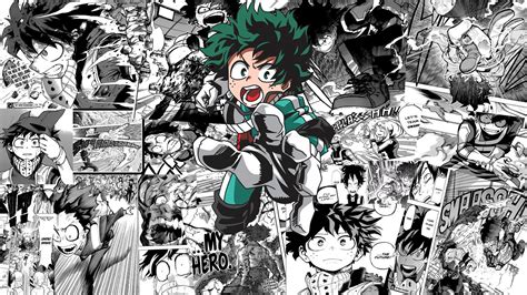 Mha Manga Wallpapers Wallpaper Cave