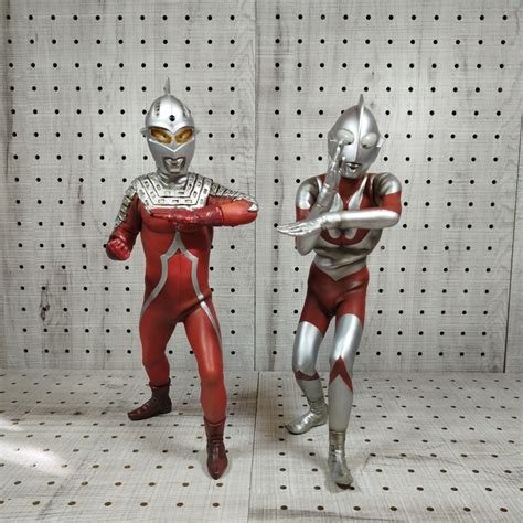 【やや傷や汚れあり】1円〜レア特撮シリーズccp16ウルトラマンウルトラセブン当時物円谷プロ本体のみ発光ギミック有り