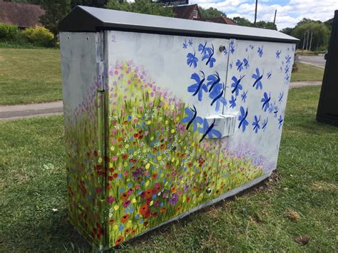 Openreach Cabinets Receive A Makeover Amersham Town Council