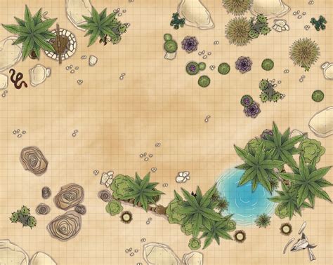 Fantasy Map Desert Map Dnd World Map