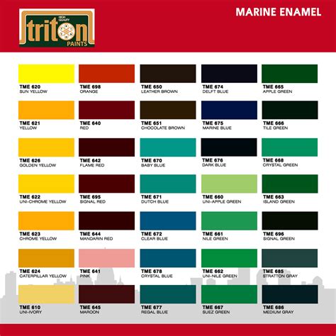 Enamel Paint Colors Chart Paint Color Chart, Paint Charts,, 57% OFF