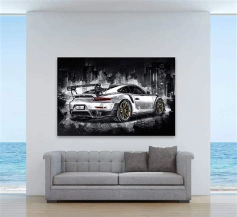 Porsche Gt Rs Leinwandbild Auto Wandbilder Bestellen