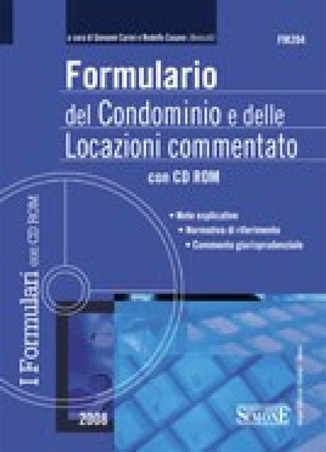 Formulario Del Condominio E Delle Locazioni Commentato Fm