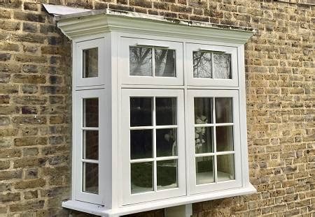 Traditional Flush Casement Timber Windows Double Side Hung Floating