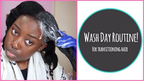 Updated Simple Wash Day Routine Transitioning Hair Months Post