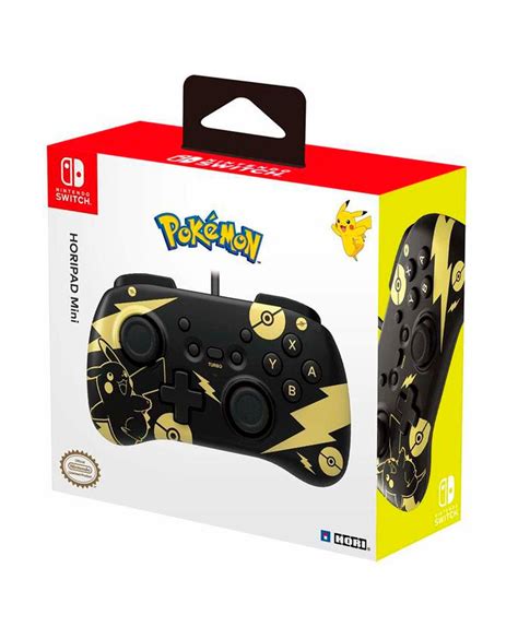 Control Alambrico Nintendo Switch Pikachu Black Gameplanet