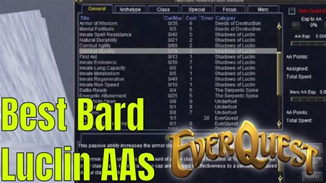 Best Bard Aas For Luclin Everquest Mangler Tlp Youtube