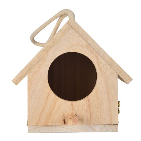 Houten Vogel Huis Nest Creatieve Muur Gemonteerde Grandado