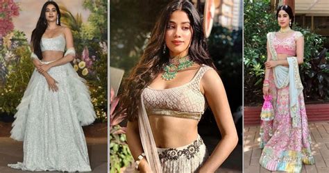 Top 5 Hottest Janhvi Kapoor Lehengas Perfect For A Wedding Ceremony Iwmbuzz