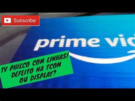 TV Philco Linhas Na Tela YouTube