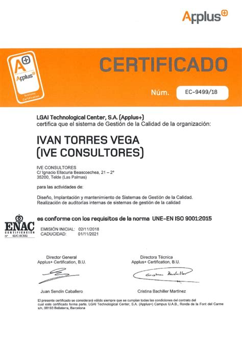 Certificado Iso 9001 Qué Es Y Cómo Conseguirlo