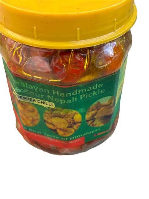 Authentic Nepali Akabare Red Pickle World Most Hottest Chilly Typical Nepali Indian Flavor