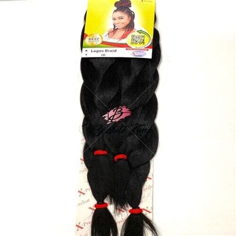 Xpression Xpression Lagos Braid Pre Stretched Braid Hair Extension Plaiting Hair Ebay