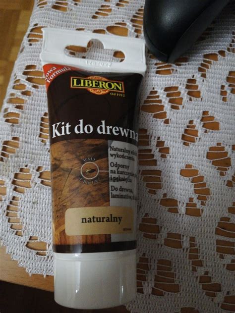 Szpachla Kit Do Drewna Liberon Naturalny 50g Warszawa Kup Teraz Na