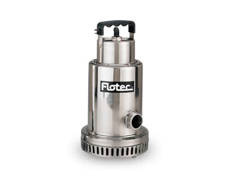 Pentair Flotec Fp S X Hp Stainless Steel Waterfall Utility Pump