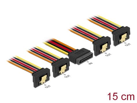 Delock Produkte Kabel Sata Pin Strom Stecker Mit