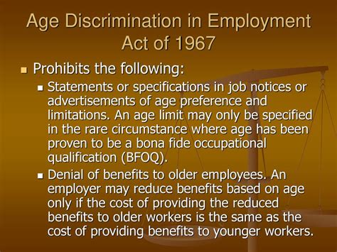 Age Discrimination In Employment Act Of 1967