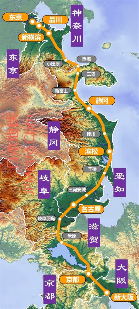 日本新干线大盘点 日本地铁