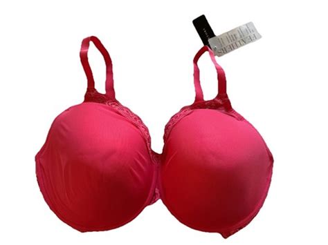 Natori Bra 726231 Frenzy Balconette Lace Bra Hot Pink Size 42h Us95hh