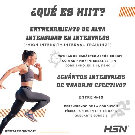 HIIT Cómo realizarlo correctamente HSN Blog Hiit Entrenamiento