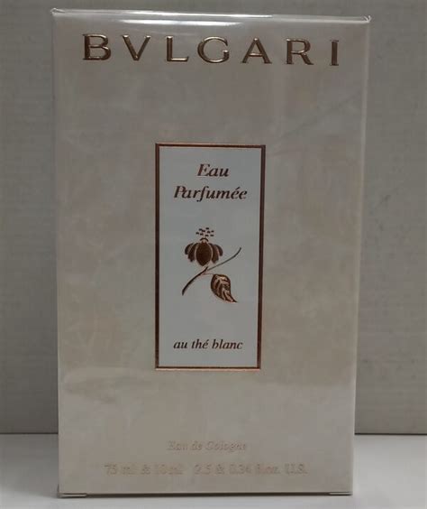 BULGARI EAU PARFUMEE AU THE BLANC EAU DE COLOGNE 75 ML EAU DE COLOGNE