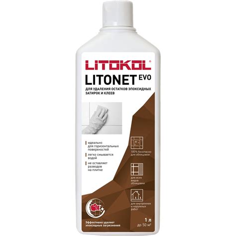 Жидкое моющее средство LITOKOL LITONET EVO 1L X 12 1 L 484850002