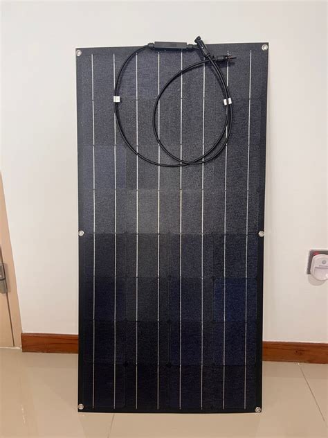 New Solar Panel Flexible W Solar Panels Pv Monocrystalline Cell Anti