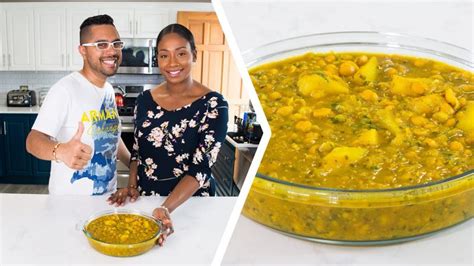 How To Make Curry Channa & Aloo - Taste Trinbago