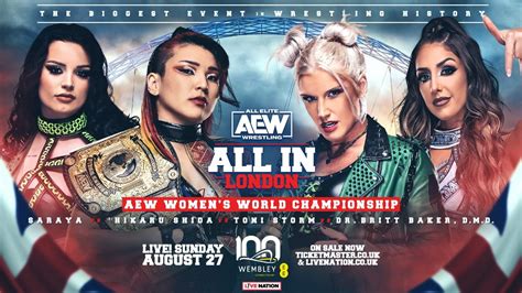 Spoilers Aew All In London Wembley Stadium Results Page Of