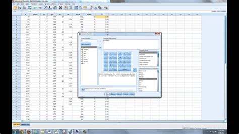 Computing Variables In Spss Youtube