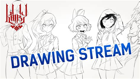 Rwby Remnants Chill Drawing Stream W Syto Youtube