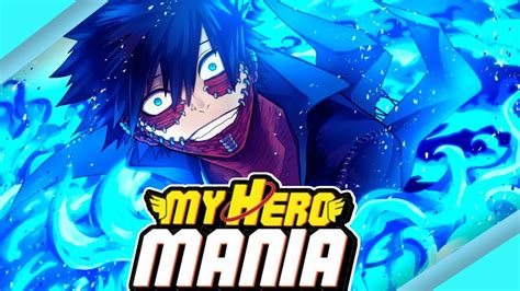 Showcase Da Quirk Do Dabi De Cremation My Hero Mania Roblox My