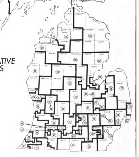 Michigan State House District Map World Map The Best Porn Website