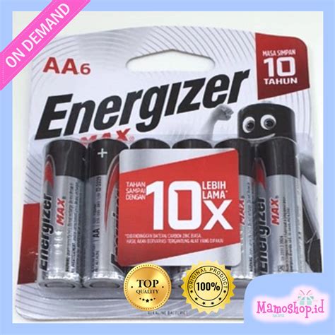 Jual Baterai Energizer Max Aa A Aaa A Isi Pcs Shopee Indonesia