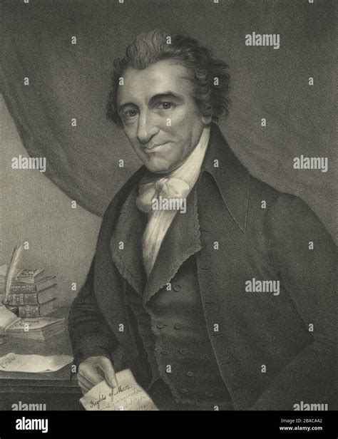 Thomas Paine filósofo y político estadounidense nacido en inglés