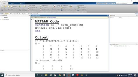 How To Find The Elements At Even Rows And Even Columns Or Even Indices